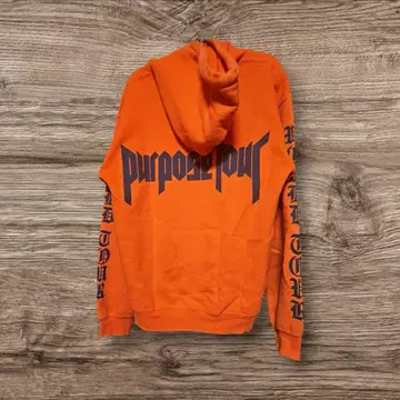 저스틴 비버 파파스 투어 스태프 후디