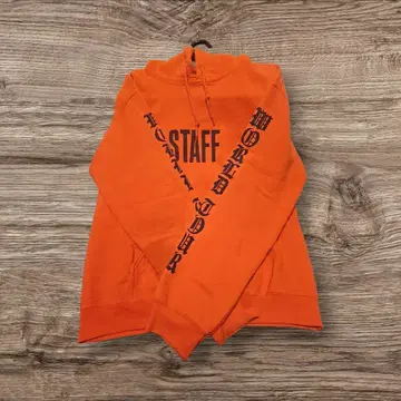 저스틴 비버 파파스 투어 스태프 후디