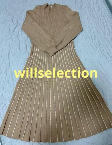 willselection 니트 원피스 롱 원피스 니트 원피스