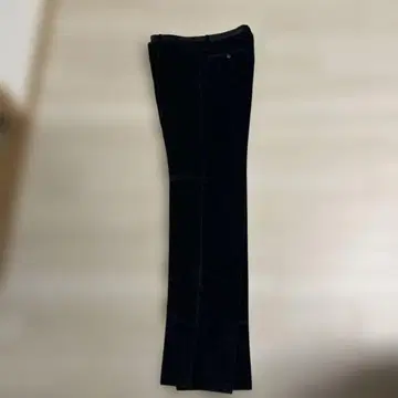 질 샌더 벨벳 소재 슬랙스 다크 컬러 미사용 새상품
