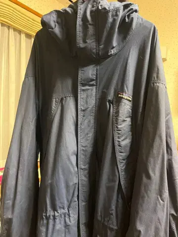 [ 눈 없음 ] patagonia 스톰 자켓 네이비 L 사이즈
