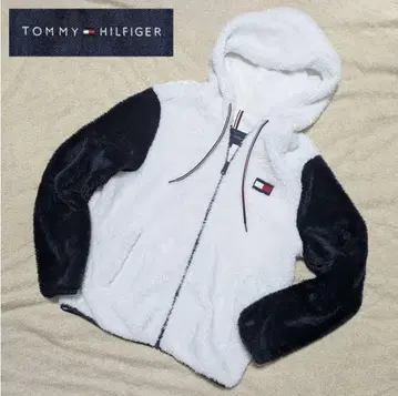 새상품급 TOMMY HILFIGER 플리스 후드티 M 사이즈