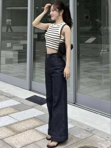 Aimeine 에메인 와이드 데님