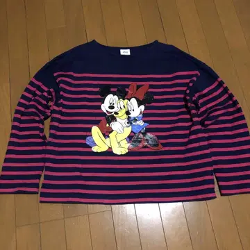 디즈니 마우지 Disney MOUSSY 보더 긴팔 티셔츠