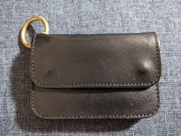 새상품급 b3labo 미니 트래커 지갑 도치기 가죽 jeans