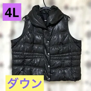 블랙 다운 베스트 4L