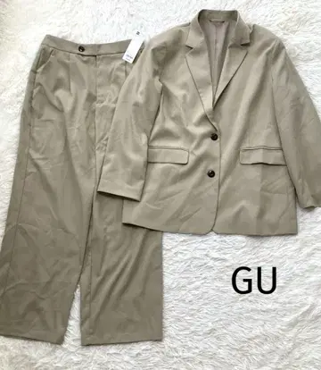 GU 택 포함 새상품 수트 테일러드 자켓 팬츠 빅 사이즈 XL