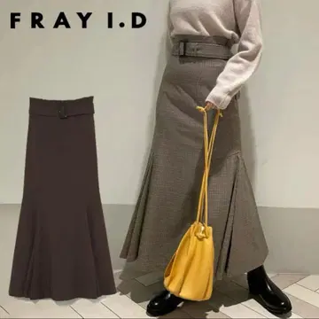 프레이 아이디 하이웨이 벨티드 머메이드 스커트
