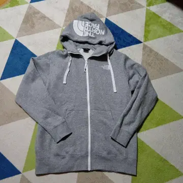 THE NORTH FACE 그레이 집업 후드티 L