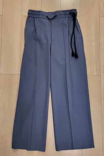 ETHOSENS 울 와이드 슬랙스 사이즈 2