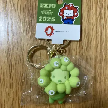 EXPO 2025 산리오 포차코 입체 마스코트 최애 컬러 키링