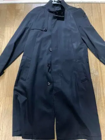 COMME CA COLLECTION 스텐칼라 롱 코트