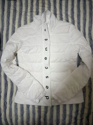 데상트 골프 충전솜 아우터 화이트 S