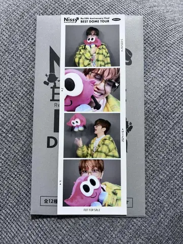 Nissy [ EC 한정판 ] 4컷 10시 10 스티커