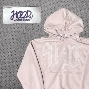 HOODHOOD Logoapplique overfit hood tshir