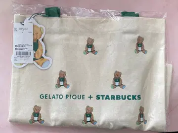 Starbucks 스벅 젤라또피케 콜라보 토트백