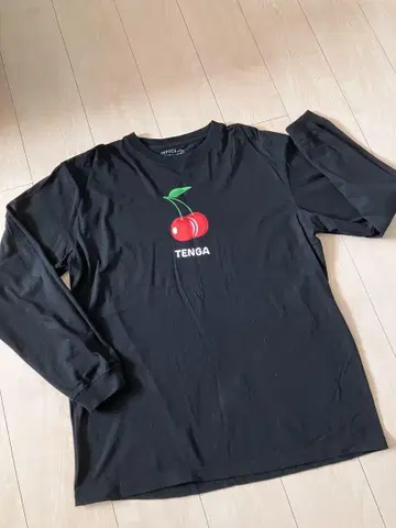 TENGA 체리 그래픽 티셔츠 XL