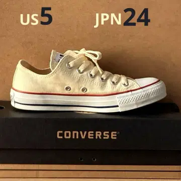 컨버스 CONVERSE ALL STAR OX 화이트 5 /24