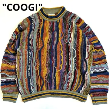COOGI 니트 쿠지 니트 스웨터 3D vintage