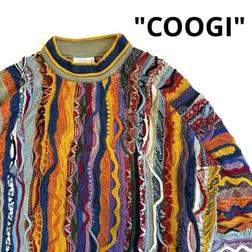 COOGI 니트 쿠지 니트 스웨터 3D vintage