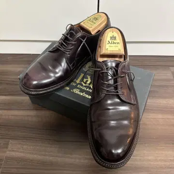 [ 새상품급 ] Alden CORDVAN BURGUNDY 990 8.5D