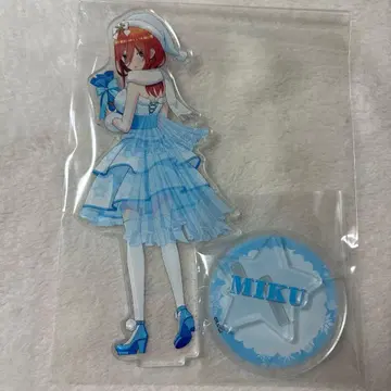 5등분의 신부 나카노 미쿠 아크릴 스탠드 콜라보 카페