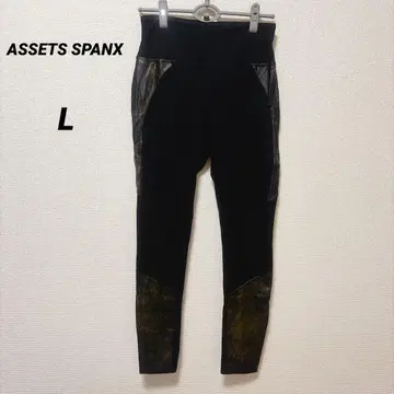 ASSETS SPANX [ L ] 스패츠 레깅스 블랙