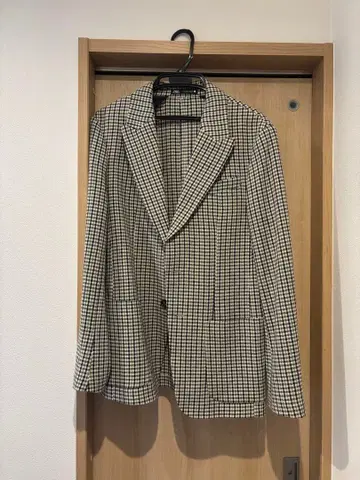 [ 새상품급 ] ZARA 테일러드 자켓 체크 무늬