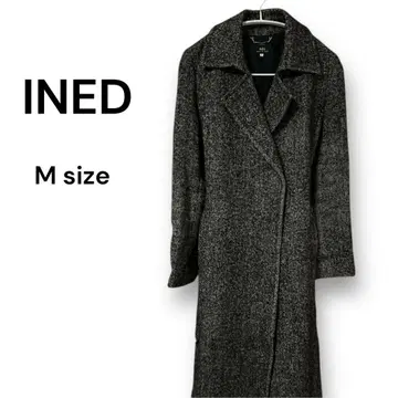 INED 이네드 체스터 코트 9 사이즈 M 사이즈 일본제 가을/겨울