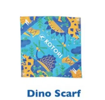KOTORI Dino 스카프 공룡 스카프