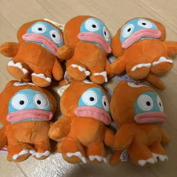 한교동 다이너소어 마스코트 키링 6개 세트 산리오