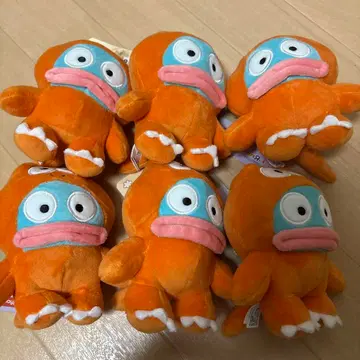 한교동 다이너소어 마스코트 키링 6개 세트 산리오