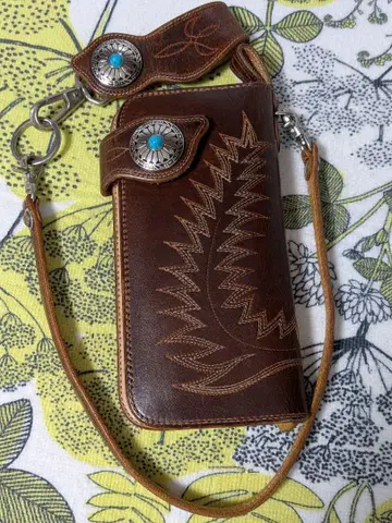 KC's 케이시즈 바이커즈 지갑 롱 지갑 지갑 장지갑