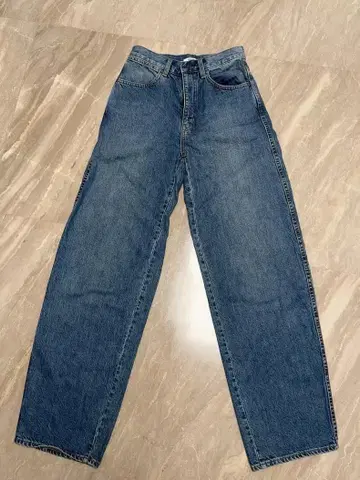 블루 스트레이트 데님 사이즈 36