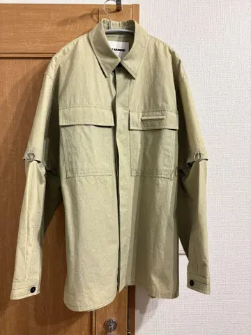 질 샌더 셔츠 자켓
