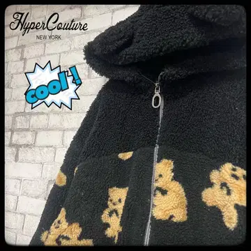 [ 구하기 어려움 ] Hyper Couture 하이퍼 쿠튀르 보아 블루종