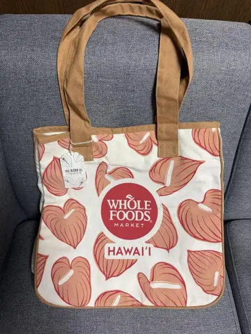 홀푸드 토트백 홀푸드 에코백 하와이 에코백 새상품