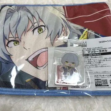SideM 세가 럭키 쿠지 카바자키 렌 머플러 타월 아크릴 스탠드