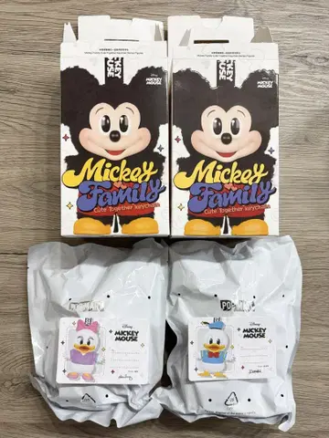 팝마트 미키 패밀리 도날드 데이지