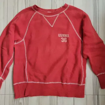 [ 90s vintage ] 맨투맨 USMMA  프린트 구제 의류