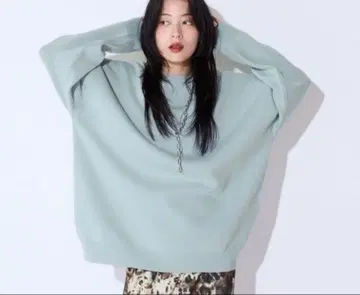12G W 자카드 볼륨 슬리브 풀오버 미사용 새상품 이번 시즌 신상