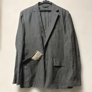 무인양품 프렌치 린넨 자켓 L 미디엄 그레이