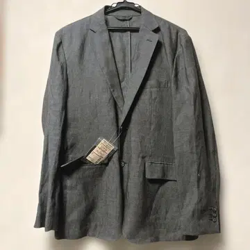 무인양품 프렌치 린넨 자켓 L 미디엄 그레이
