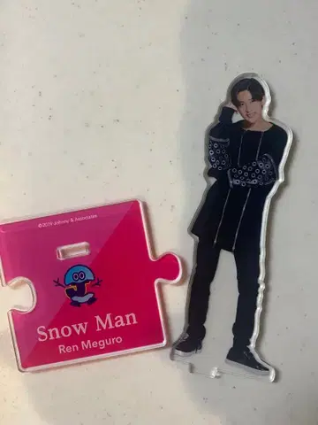Snow Man 메구로 렌 아크릴 스탠드
