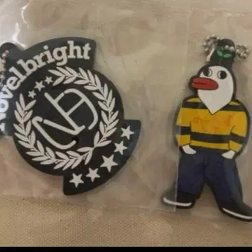 Novelbright 캡슐 러버 마스코트 엠블럼 저스틴