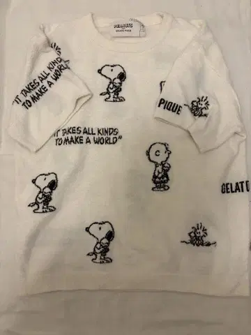 PEANUTS 스누피 패턴 룸웨어