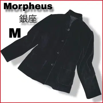 [새상품급] 긴자 마파스/Morpheus 벨벳풍 코듀로이 자켓 블랙
