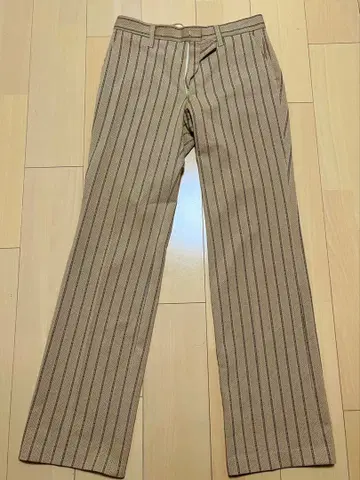 [ 초레어 ] 빈티지 vintage 70s 스트라이프 플레어 팬츠