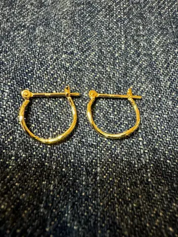 귀걸이 K10 YG 양쪽 귀