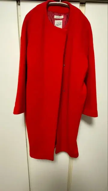 relume red long coat FABULOUS 오르텐스 울